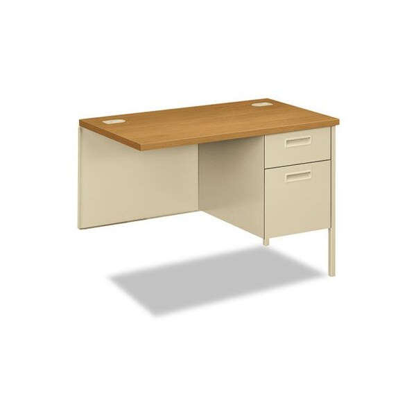 Hon HON, Metro Classic Series Workstation Return, Right, 42w X 24d, Harvest/putty P3235RCL - main